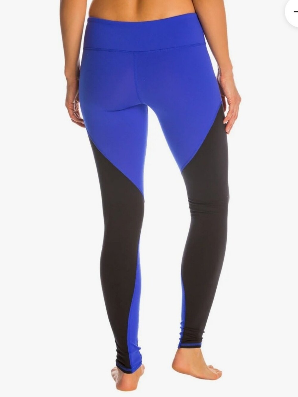 Alo Yoga Alo Illusion 4 Yoga Leggings size L Electric blue and Black - Picture 2 of 13